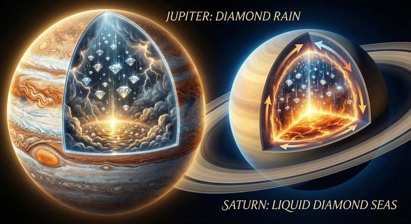 Diamond Rain on Giant Planets Is Plausible—But Not Literally Confirmed on Jupiter