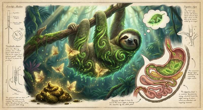 The Sloth-Moth-Algae Story Is Real—and Debated