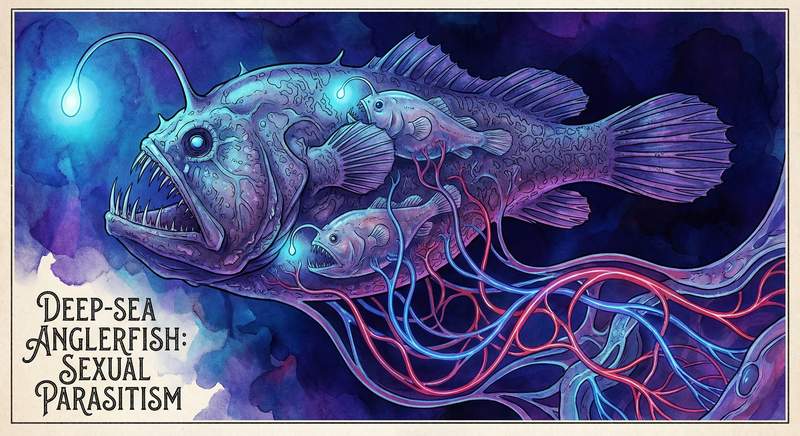 Why Some Anglerfish Literally Fuse With Their Mates