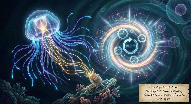 The “Immortal Jellyfish” Can Reset Its Life Cycle—But It Is Not Invincible