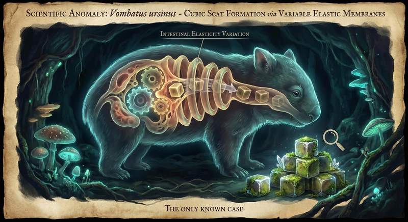Why Wombats Really Produce Cube-Shaped Poop