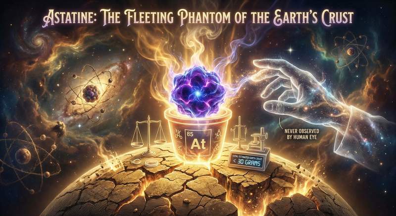 Astatine Is Probably the Rarest Naturally Occurring Element in Earth’s Crust—But the Exact Amount Depends on How You Count