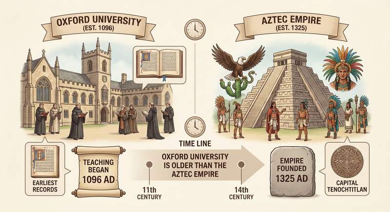 Oxford Is Older Than the Aztec Empire—With a Caveat